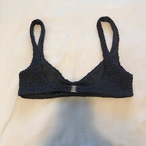 Swim - LAHANA SWIM- Azarha Metallic Grey Bikini Top Swim - LAHANA SWIM- Azarha Metallic Grey Bikini Top
